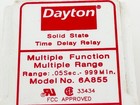Dayton 6a855 Time Delay Relay 120v 50 60hz 10a 11pin Time Limit Reset