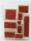 Stampin  Up Nature s Christmas Complete Rubber Stamp Set Of 9