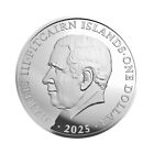 Pitcairn Islands  1 2025 Hms Bounty 1 Oz Silver 999 Bu   Bu