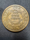 1841 Hard Times Token E Pluribus Unum Millions For Defense Not One Cent Tribute