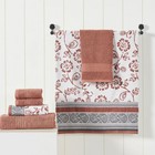 Modern Threads Ophelia 6-piece Cotton Adult Bath Towel Set  Clay