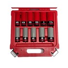 Milwaukee 49-66-7833 Shockwave 1 2  Sae metric Lug Nut Wheel Socket Set - 11 Pc