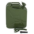 2 Pack 5 Gallon 20l Jerry Can Gas Gasoline Can With Smooth Pouring Spout Green