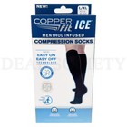 Copper Fit Unisex Ice Menthol Infused Compression Socks L xl Lot Of 2
