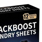 Black Fabric Dye For Clothes 12 Pieces Clothing Color Booster Black Dye Sheets