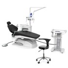 Dental Unit Chair Computer Controlled Dc Motor Pu Hard Leather Doctor Stool Fda
