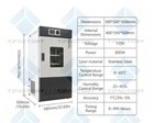 50l Humidity Chamber Temp    Humidity Incubator Lab Medicine Assay Box 110v 220v