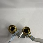 Lot Of 2 Fnw   Fnwx432g Full Port Forged Brass Ball Valve 1 