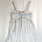 Hope   Henry Girls Bow Front Wide Leg Crop Linen Jumper Striped 7 Beach Summer