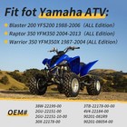 For Yamaha Warrior Yfm350x Blaster 200 Raptor 350 Chain Roller Support Guide Kit