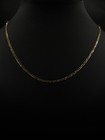 14k Yellow Solid Gold Curb Chain 16  2 8mm Real New Necklace 3 67g Men women