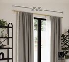 Double Curtain Rod 36 To 66  Brass Umbra 1014557-104 Cappa 1-inch