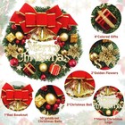Christmas Wreath For Front Door Home Decoration Artificial Christmas Door Wreath