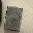 Harley-davidson Zippo Chrome Pocket Lighter W  Black Pouch Case