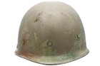 Original Desert Storm   Oif Iraq Bringback - Iraqi M90 Helmet Without Rubber Rim