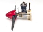 Vintage Cox  049 Control Line Model Airplane Engine Motor W  Propeller Spinner