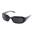 5pcs Pinhole Glasses Black Eyesight Improvement Vision Care Exercise Eyewear Gq