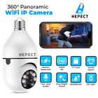 360   1080p Ip E27 Light Bulb Camera Wi-fi Ir Night Smart Home Wireless Security