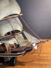 Vtg Cutty Sark Clipper Ship Wooden Model Rigging 14    L 13 H