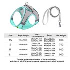 Cat Harness And Escape Proof Kitten Harness And Set For Walking Pet Harness
