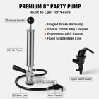 8    Beer Keg Pump Keg Tap  D System Keg Party Pump For Us Sankey  Kegerator Ta   
