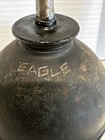Authentic Vintage Thumb Pump Eagle Oil Can 7    X 4    Made In United States Used