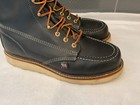 Thorogood 814-6201 American Heritage 6  Moc Toe Maxwear Wedge Boots Black 9 5 Ee
