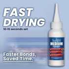 Starbond 2 Oz Medium Super Glue Pro Kit - Multi-purpose Premium Ca Glue  150 Cps