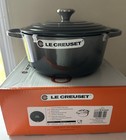 Signature Enameled Cast Iron Round Dutch Oven  5 5 Qt   In Oyster   Le Creuset