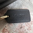 Coach Double Corner Zip Wristlet Signature Coated Canvas Brown Nwt