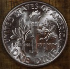 1946 S Roosevelt Dime Ch Bu Luster  90  Silver Us Coin From Obw Rolls