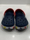 Crocs Fun Lab Mickey Clog Navy Blue Lightweight Slip On Shoes Kids Size 3