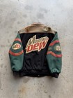 Vintage Mountain Dew Jh Design Varsity Jacket Size L