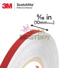 3m Red Reflective Tape Safety Self Adhesive Striping Sticker 1cm X 150ft Roll
