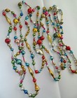 12   1 2 Ft  100  Antique Vintage Mercury Glass Bead Christmas Garland Ornaments