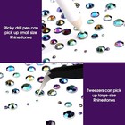 5320 Pieces Flat Back Gems Round Crystal Rhinestones 6 Sizes  1 5-6 Mm  Color   