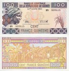 Guinea 4 Pcs Set  100  500  1000   5000 Francs  2015  P-a47  P-47  P-48 p-49 Unc