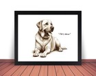 Personalized Labrador Retriever Pet Print Photo Dog Name Picture 8x10 11x14 P9