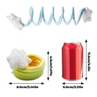 Sugar Glider Cage Accessories 2 Pack Hanging Elastic Climbing Rope Rat Toys