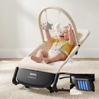 Electric Baby Bouncer  Auto Rocker Seat For 0-12 Months  20lbs    3 Auto-rock