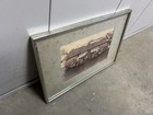 Vintage Original Morrisville Nc Fire Dept  Pumper Fire Trucks Framed Picture