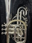 Yamaha Ymp-204m Marching Mellophone - Silver-plated Patterson Hornworks Leadpipe