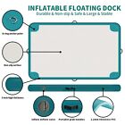 Inflatable Floating Dock  8x6 Ft Inflatable Dock Platform For Lake Floating I   