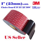 3m 1  X 6 9 15 21  Vhb Double Sided Foam Adhesive Tape 5952 Automotive Mounting 