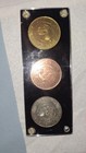 1776 Continental Currency Dollar Restrikes Struck Silver  s  Goldine   Bronze