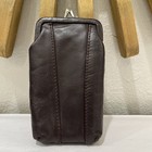 Leather Cigarette Case Pack Holder 