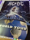 Acdc Poster  Ballbreaker Tour 1996 Hand Signed Angus Young
