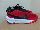 Nike Youth Team Hustle D 10 Basketball Shoes Size 5y Red Black Sneaker Athletic
