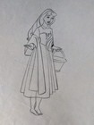 Cgc Graded Disney Sleeping Beauty 1959 Original Production Drawing Briar Rose   