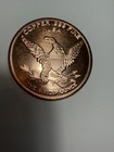 Usa Eagle 1 Oz Avdp  999 Fine Copper Round Uncertified 1 Oz Total Content